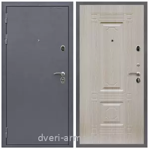 Входные двери с тремя петлями, Дверь входная Армада Престиж Антик серебро / МДФ 6 мм ФЛ-2 Дуб беленый