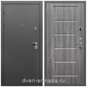Современные входные двери, Дверь входная Армада Гарант / МДФ 16 мм ФЛ-39 Дуб Филадельфия графит