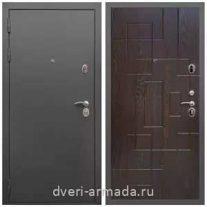 Современные входные двери, Дверь входная Армада Гарант / МДФ 16 мм ФЛ-57 Дуб шоколад