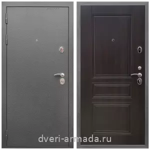 Современные входные двери, Дверь входная Армада Оптима Антик серебро / МДФ 6 мм ФЛ-243 Эковенге