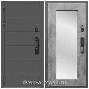 Современные входные двери, Дверь входная Армада Роуд МДФ 10 мм Kaadas K9 / МДФ 16 мм ФЛЗ-Пастораль, Бетон темный