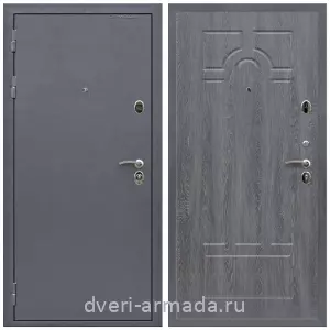 Входные двери с тремя петлями, Дверь входная Армада Престиж Антик серебро / МДФ 6 мм ФЛ-58 Дуб Филадельфия графит