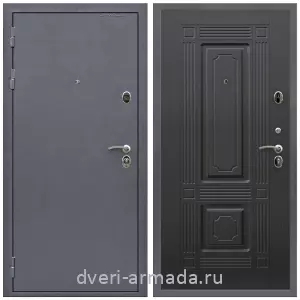 Входные двери с тремя петлями, Дверь входная Армада Престиж Антик серебро / МДФ 6 мм ФЛ-2 Венге