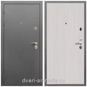 Входные двери с тремя петлями, Дверь входная Армада Оптима Антик серебро / МДФ 6 мм ПЭ Венге светлый