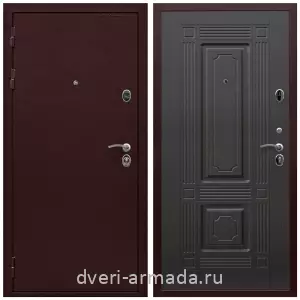 Входные двери с тремя петлями, Дверь входная Армада Престиж Антик медь / МДФ 6 мм ФЛ-2 Венге