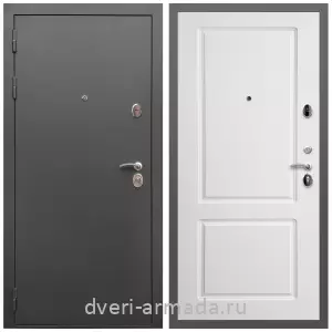 Современные входные двери, Дверь входная Армада Гарант / МДФ 16 мм ФЛ-117 Белый матовый