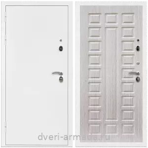 Современные входные двери, Дверь входная Армада Оптима Белая шагрень / МДФ 16 мм ФЛ-183 Сандал белый
