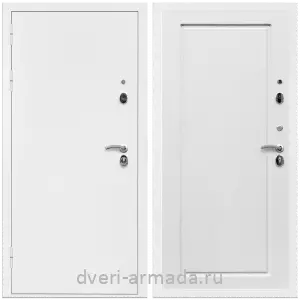 Современные входные двери, Дверь входная Армада Оптима Белая шагрень / МДФ 16 мм ФЛ-119 Ясень белый