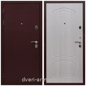Входные двери с тремя петлями, Дверь входная Армада Престиж Антик медь / МДФ 6 мм ФЛ-140 Дуб беленый