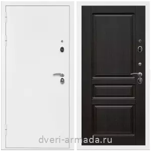 Современные входные двери, Дверь входная Армада Оптима Белая шагрень / МДФ 16 мм ФЛ-243 Венге