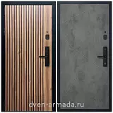 Умная входная смарт-дверь Армада Вектор Kaadas S500 / ФЛ-291 Бетон темный