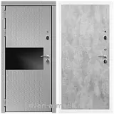 Дверь входная Армада Престиж Белая шагрень МДФ 16 мм Милк рикамо софт / МДФ 6 мм ПЭ Цемент светлый