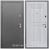 Дверь входная Армада Оптима Антик серебро / МДФ 10 мм ФЛ-242 Сандал белый